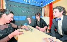 Aylin auf dem Silvesterball des Frankfurter Hofs